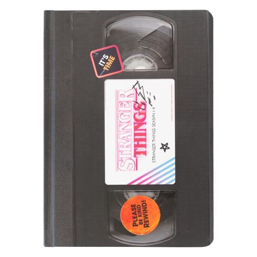 STRANGER THINGS - Notebook Premium VHS Format A5 - 3