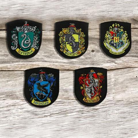 HARRY POTTER - Ecussons Poudlard - Lot de 5 Pces - 2