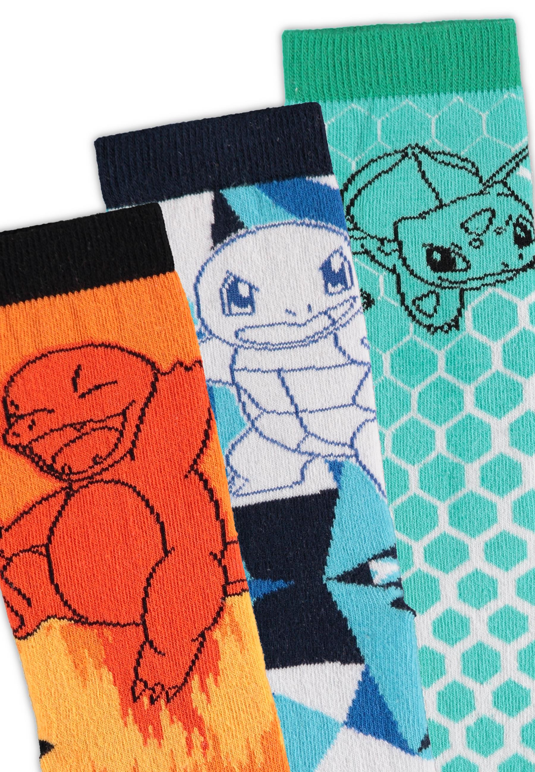 POKEMON - Duo - Pack de 2 Paires de Chaussettes Sport (T39-42