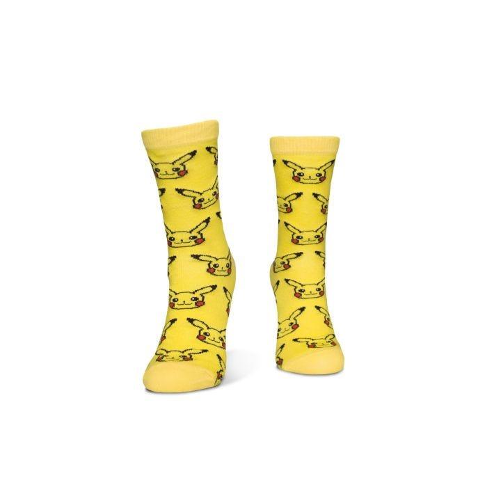 POKEMON - Crew - Pack de 3 paires de chaussettes (T35-38) - 3