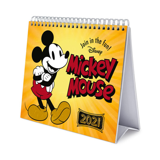 MICKEY MOUSE Desk Calendar 2021 17x20cm ShopForGeek Kalender mickey-mouse-desk-calendar-2021-17x20cm-shopforgeek-kalender