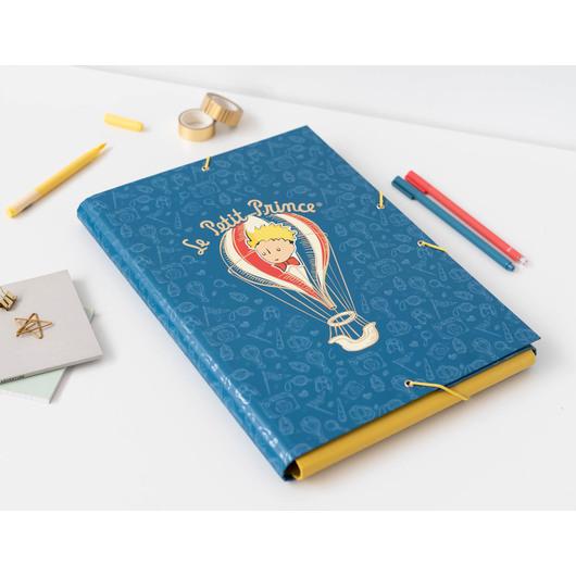 LE PETIT PRINCE - Classeur à Rabats Premium avec Elastiques A4 - 3