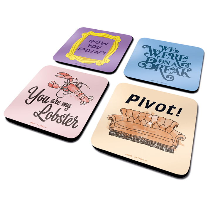 FRIENDS - Official Coaster Pack - Quotes_IMAGE_1
