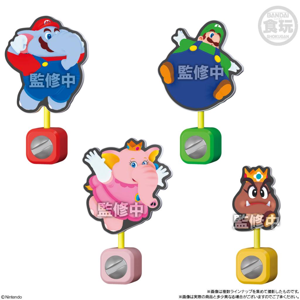SUPER MARIO BROS. WONDER - Assortiments 16 Panel Clip Stand 8cm - 3