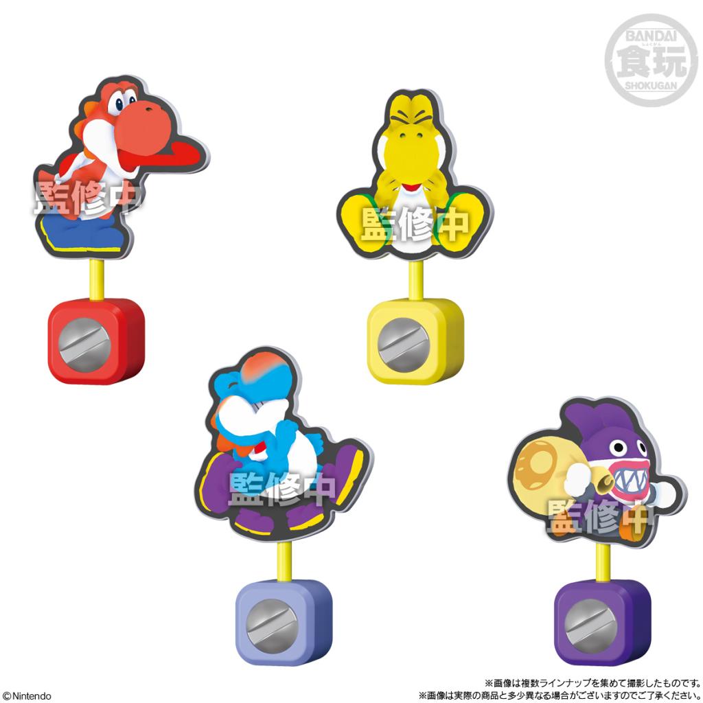SUPER MARIO BROS. WONDER - Assortiments 16 Panel Clip Stand 8cm - 4