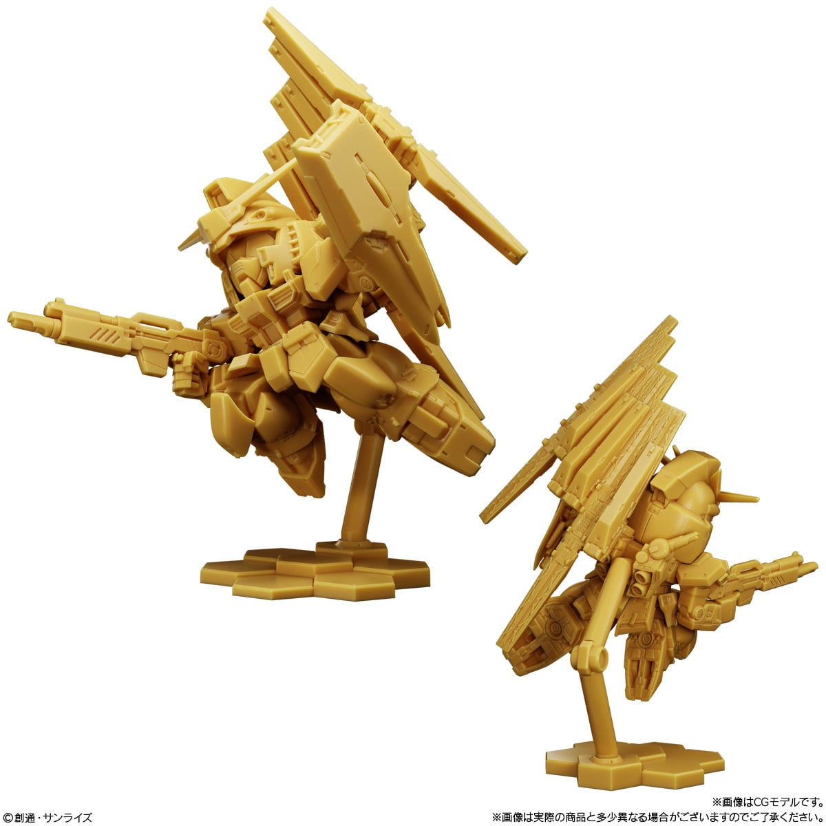 GUNDAM - Superior Define Wave 2 -  Assortiment 10 Figurine 2.54cm