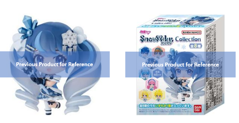 HATSUNE MIKU - Snow Miku 2026 Collection -  Assortiment 8 Figurine 5cm