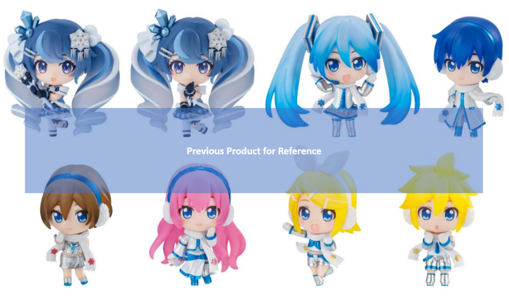 HATSUNE MIKU - Snow Miku 2026 Collection -  Assortiment 8 Figurine 5cm - 2