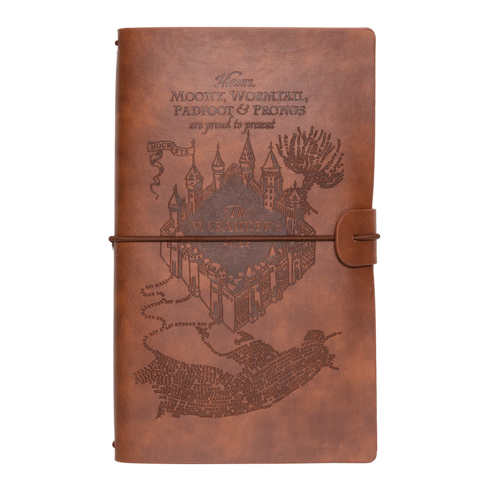 Carnet A5 Harry Potter La carte du Marauder