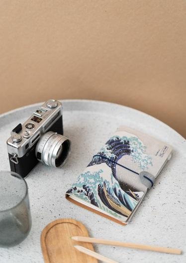 HOKUSAI - The Great Wave - Travel Notebook - Size A5 - 3