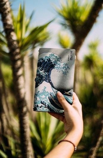 HOKUSAI - The Great Wave - Travel Notebook - Size A5 - 5