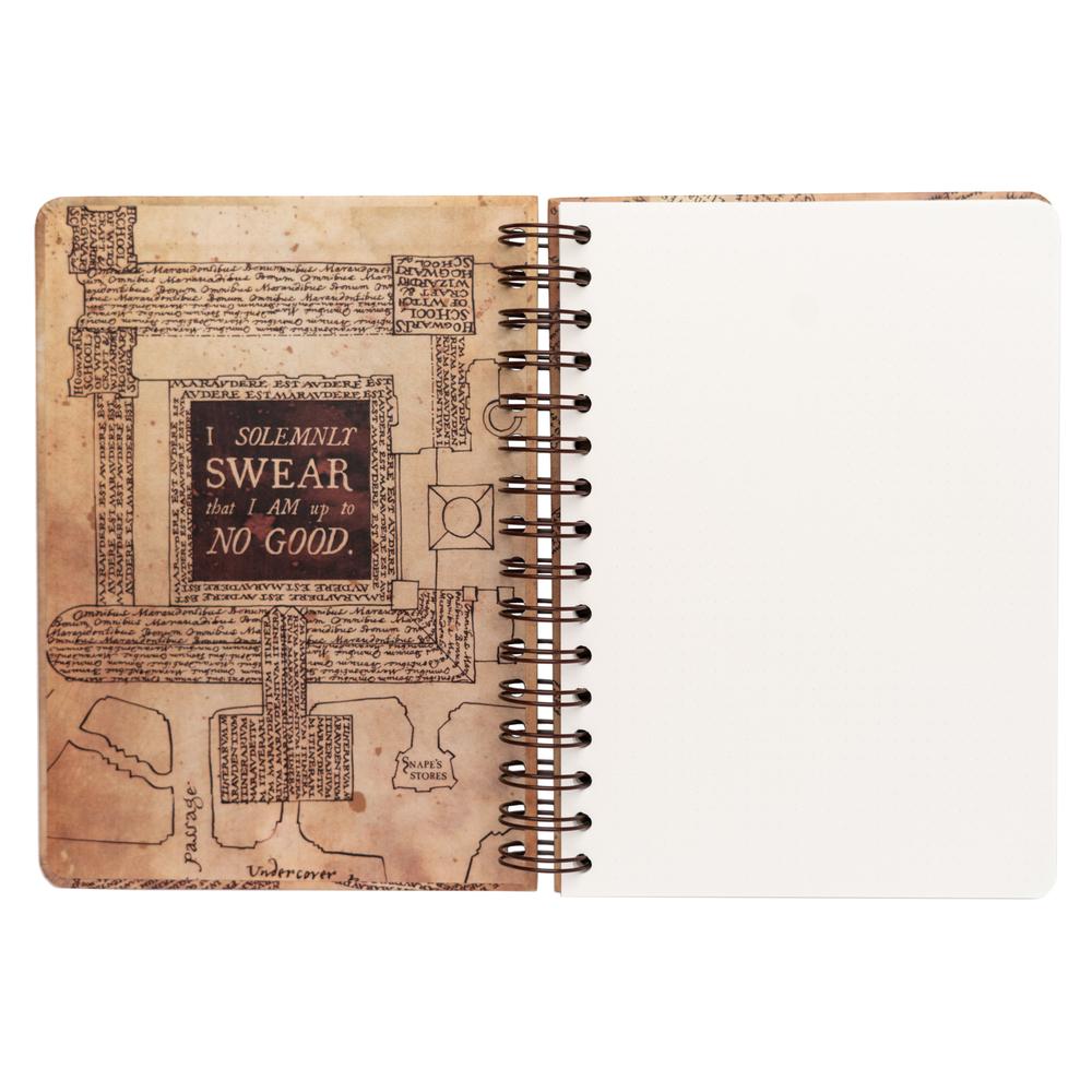 HARRY POTTER - Marauder's Map - Notebook A5 : ShopForGeek.com ...