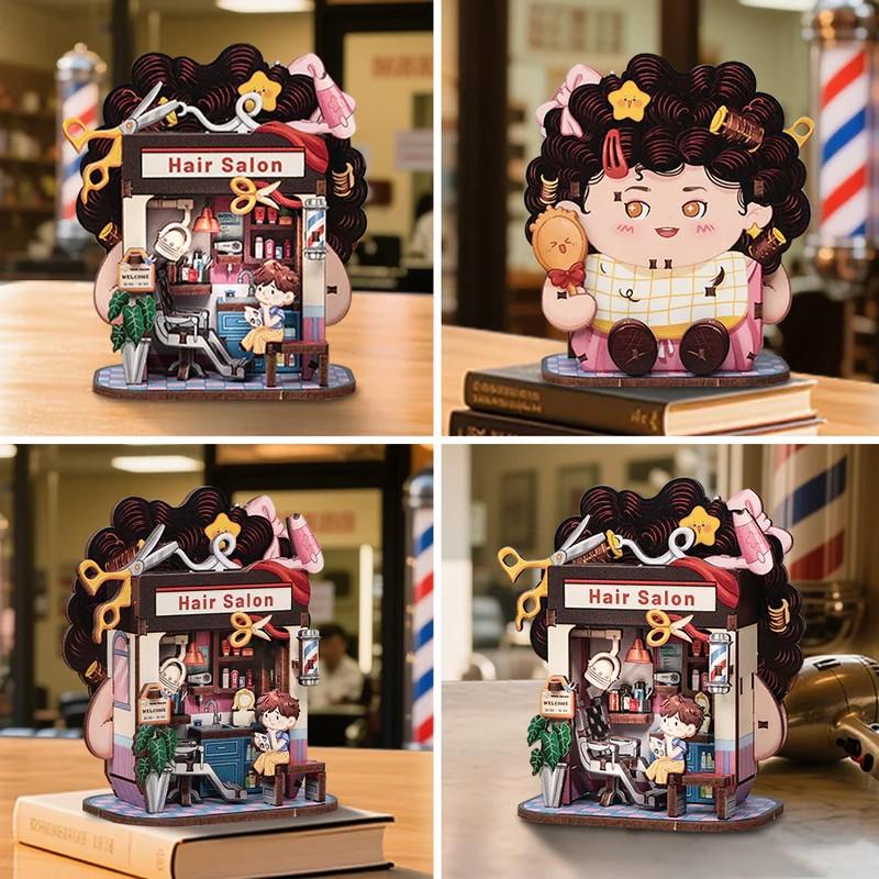 TALEBOX CORNER - Mini House Kit - Hair Salon - 53pc - 4