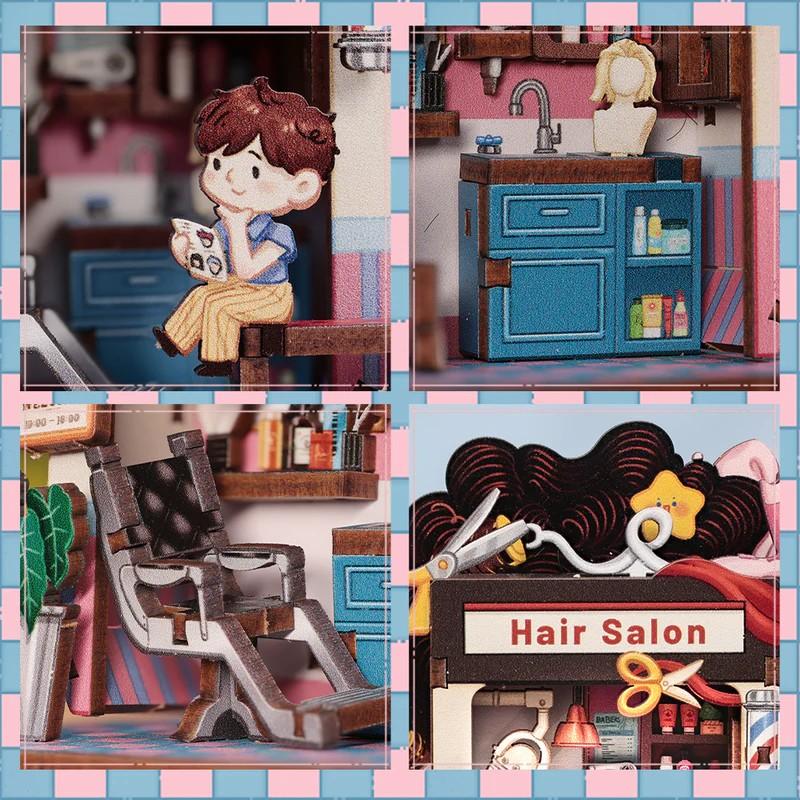 TALEBOX CORNER - Mini House Kit - Hair Salon - 53pc - 5