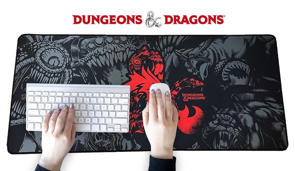 DONJONS & DRAGONS - Logo - Tapis de Bureau - 80x35x4 cm - 3
