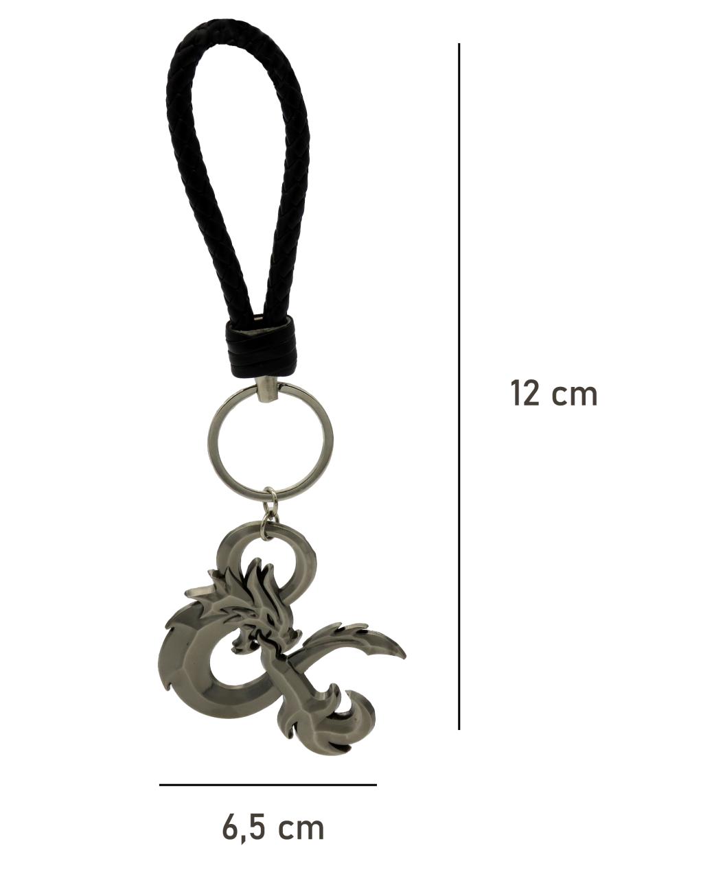 DONJONS & DRAGONS - Logo - Porte-clés en Métal - 2
