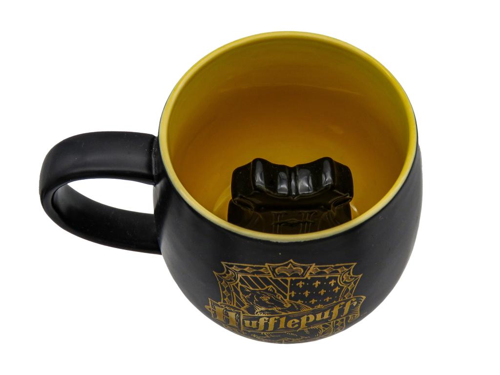 HARRY POTTER - Poufsouffle - Mug Figurine Intérieur 3D - 320ml - 2