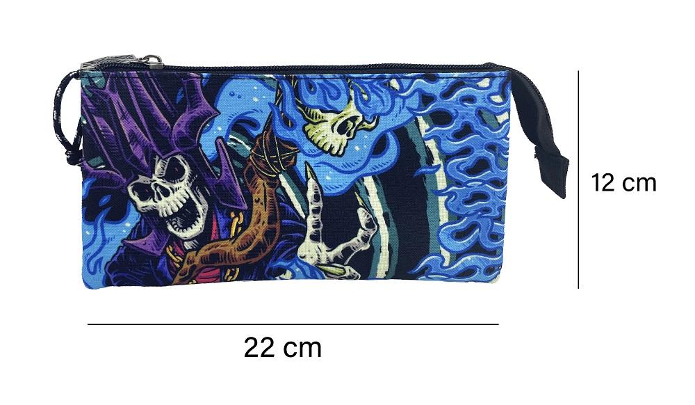 DUNGEONS & DRAGONS - Black Light - Triple Pencil Case '22x12x4cm' - 2