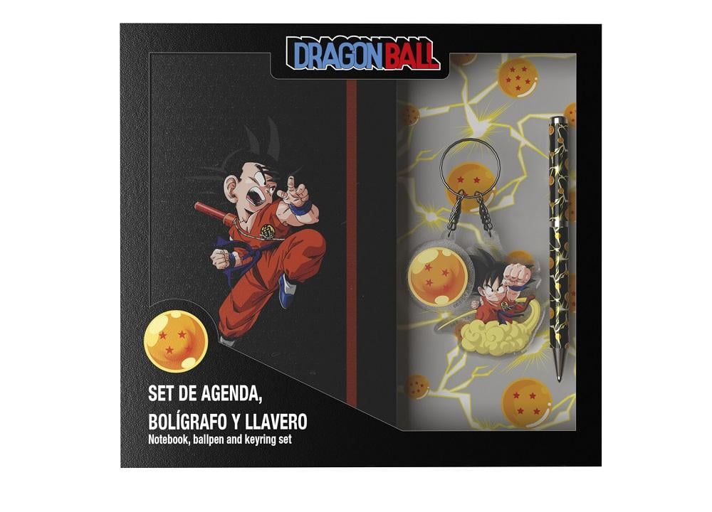 DRAGON BALL - Set Notebook + Stylo-Bille + Porte-Clés - 3pc. - 2