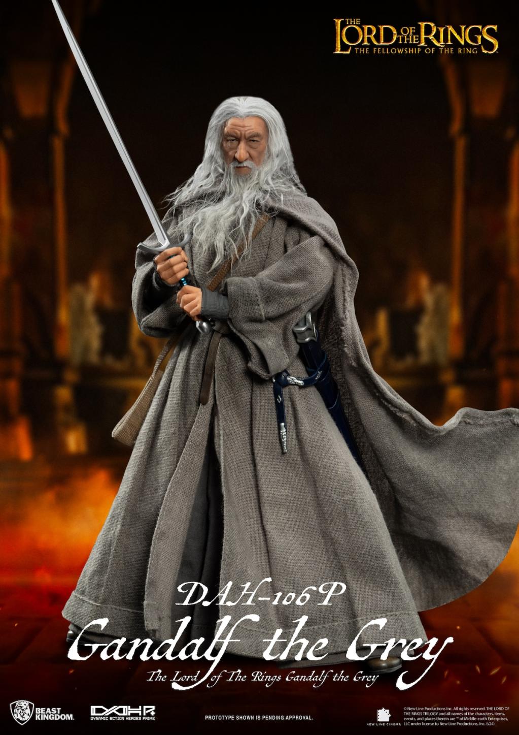 LORD OF THE RINGS - Gandalf The Grey- Statue 20.5cm : ShopForGeek