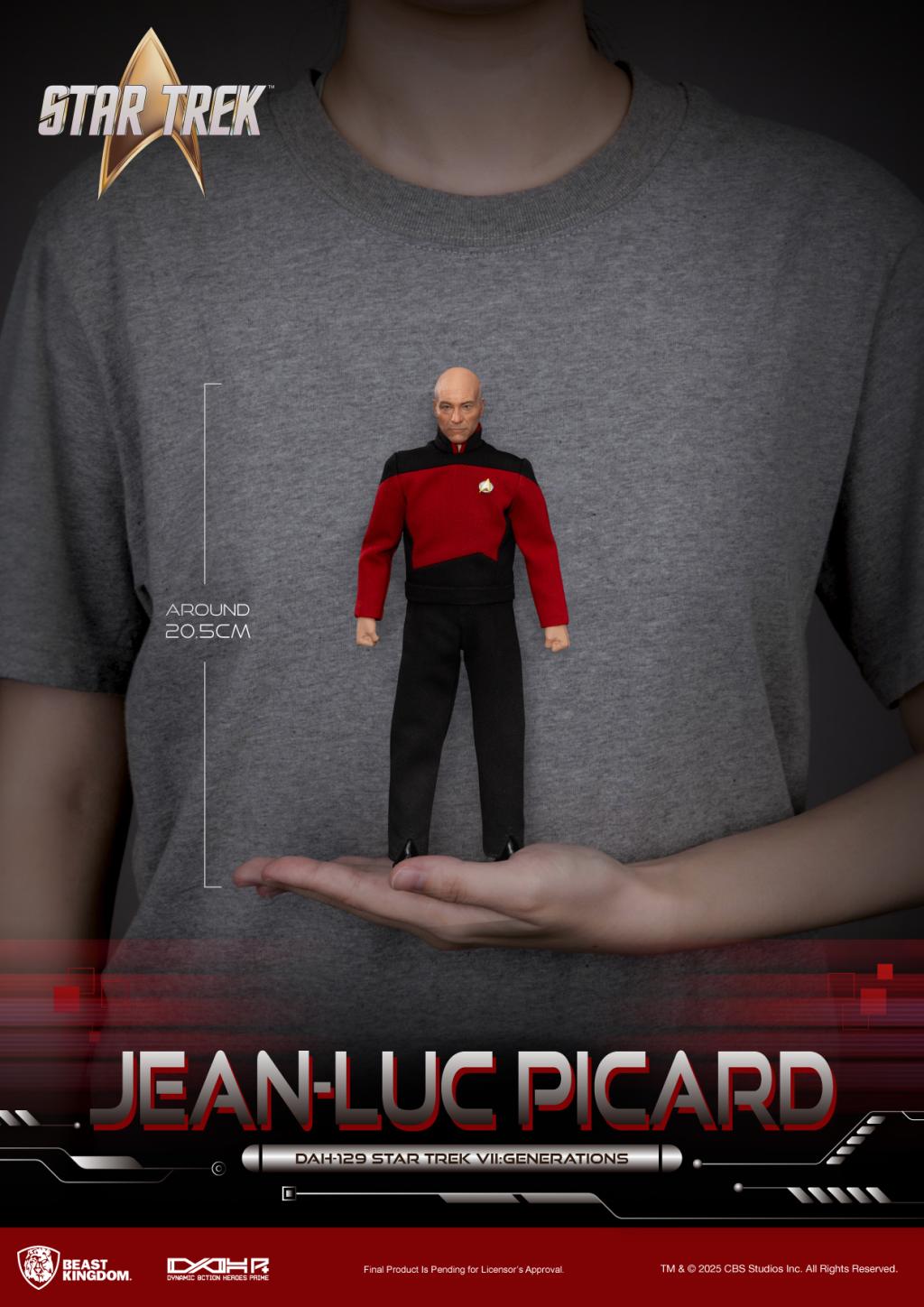 STAR TREK GENERATIONS - Jen-Luc Picard - Figure 20.5cm - 6