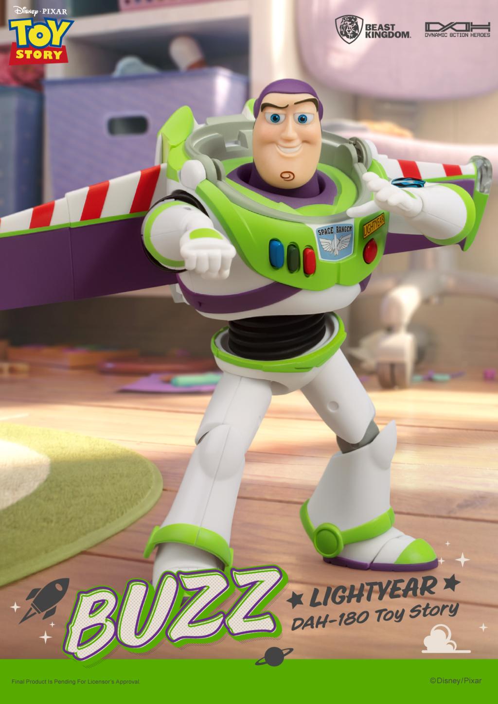 TOY STORY - Buzz L'Eclair - Dynamic Action Heroes 23.8cm - 3