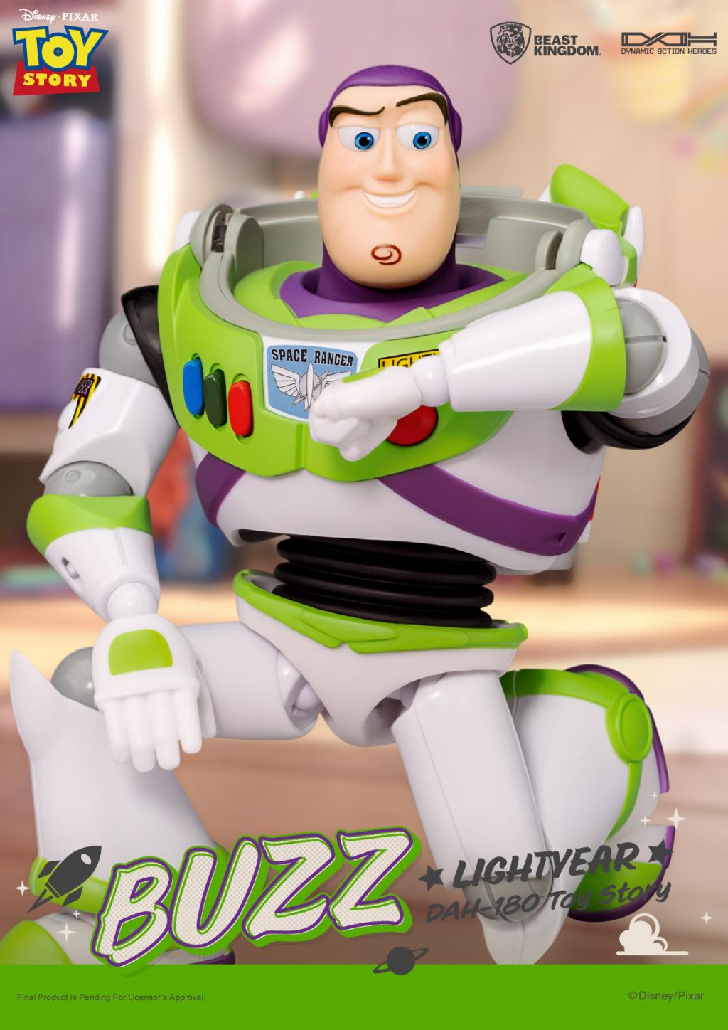 TOY STORY - Buzz L'Eclair - Dynamic Action Heroes 23.8cm - 4
