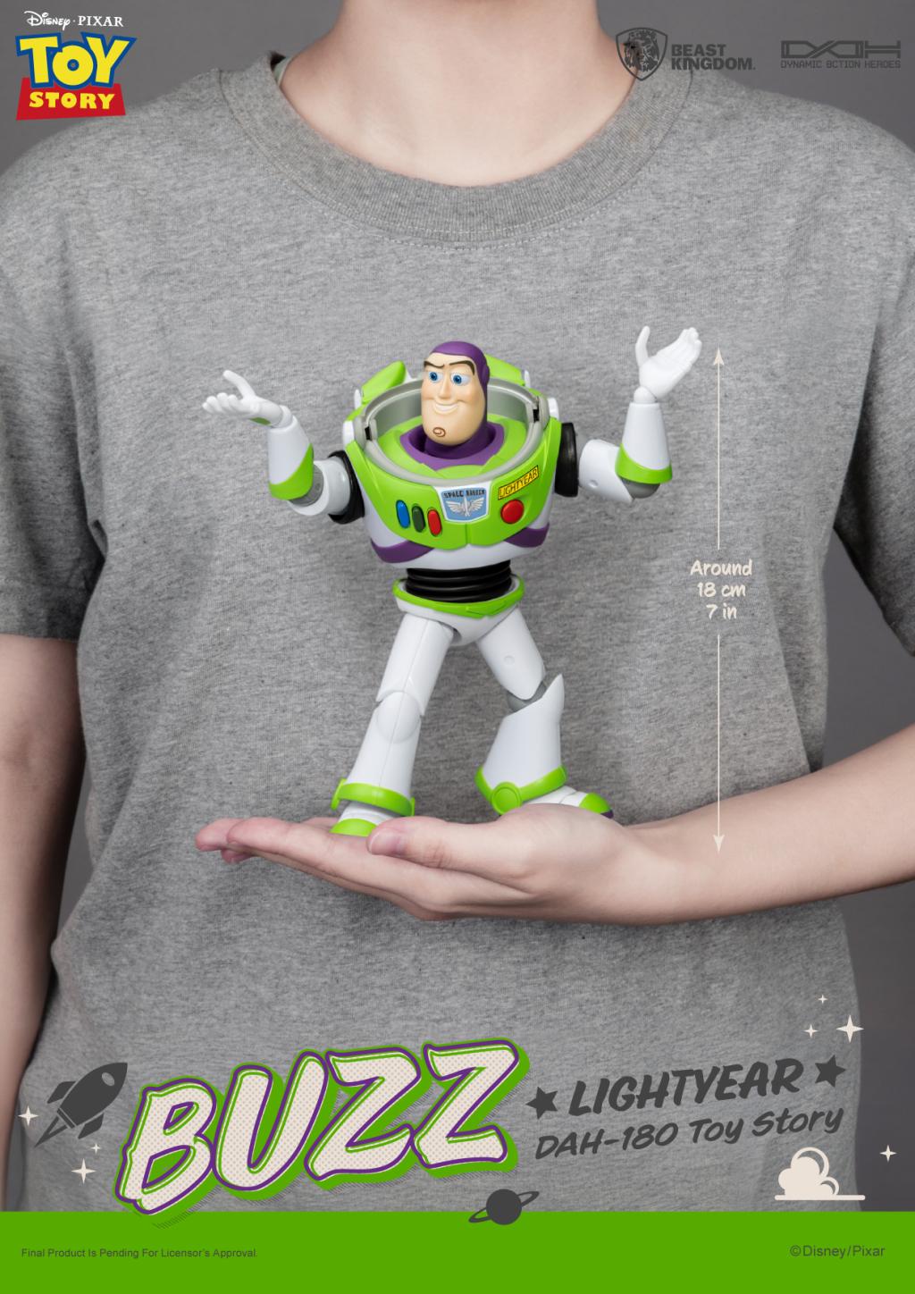 TOY STORY - Buzz L'Eclair - Dynamic Action Heroes 23.8cm - 6
