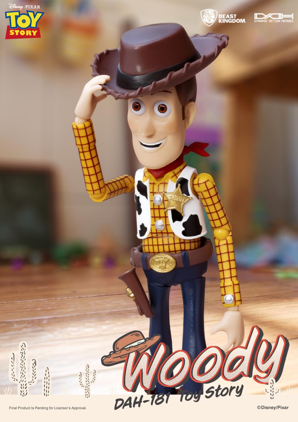 TOY STORY - Woody - Dynamic Action Heroes 23cm - 3