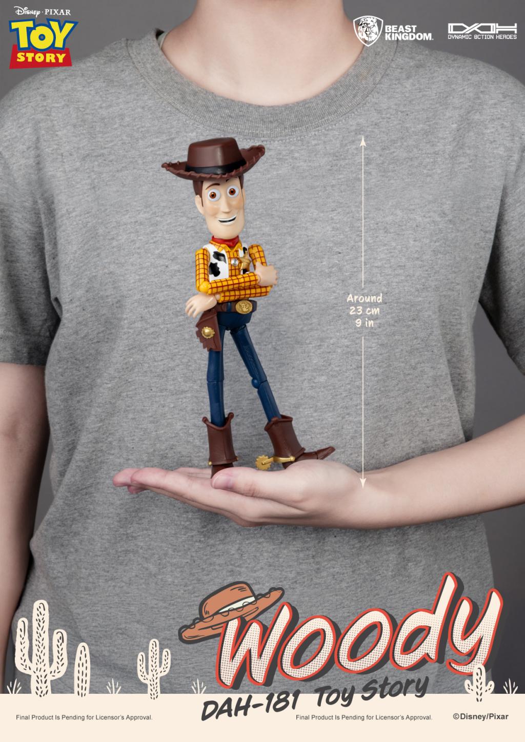 TOY STORY - Woody - Dynamic Action Heroes 23cm - 6