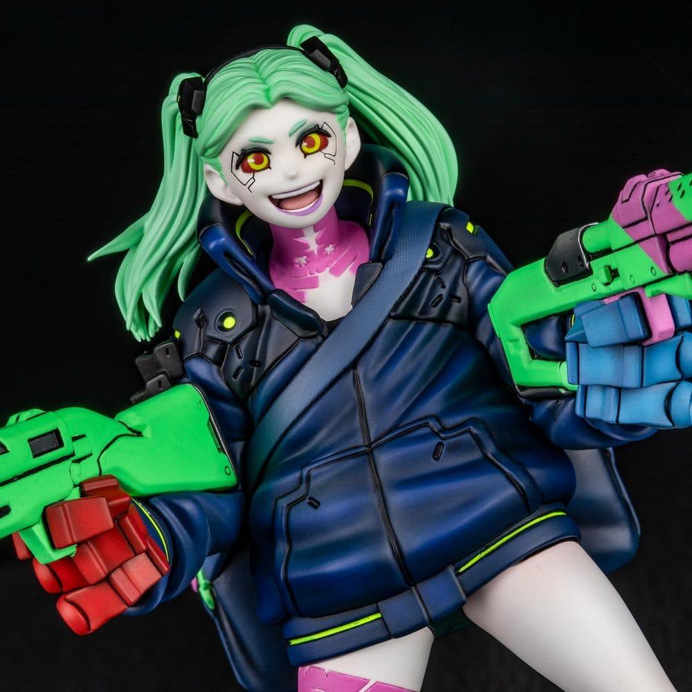 CYBERPUNK EDGERUNNERS - Rebecca - Statuette 15cm - 4