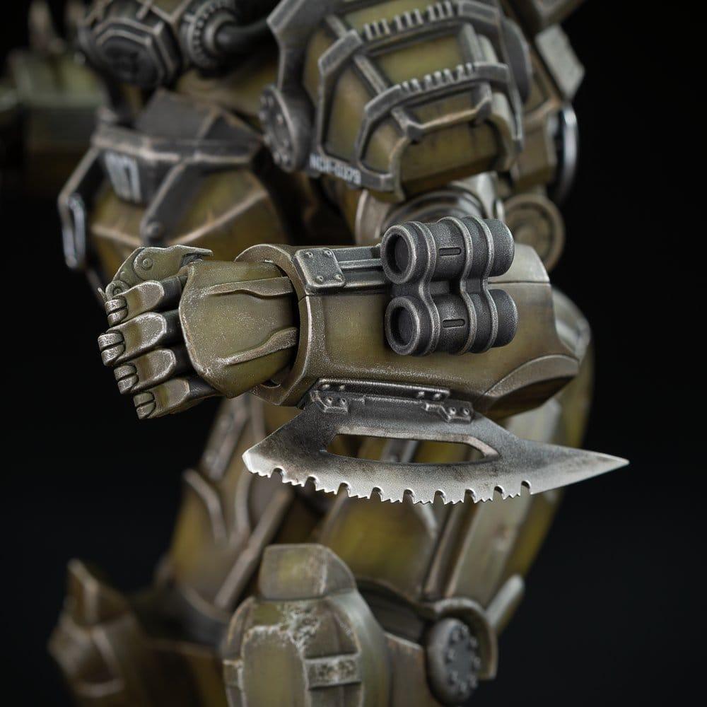 FALLOUT - Armure Assistée RNC - Statuette 25cm - 6