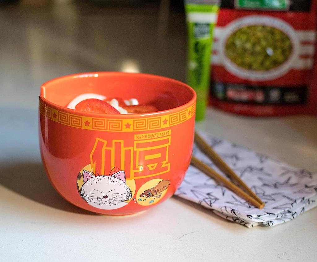 DRAGON BALL - Bol à Ramen avec Baguette 470ml - Red Cat - 3