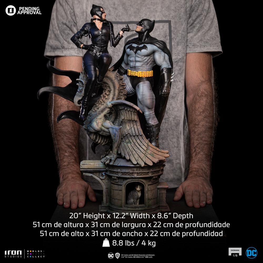 DC COMICS - Batman and Catwoman - Statue Diorama 1/6 51cm - 6