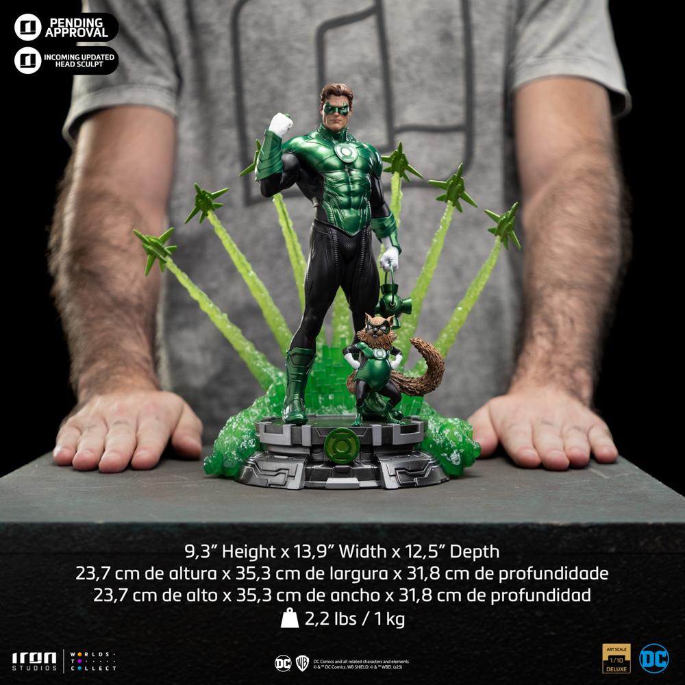DC - Green Lantern Unleashed - Statuette Art Scale 1/10 Deluxe 23.7cm - 6