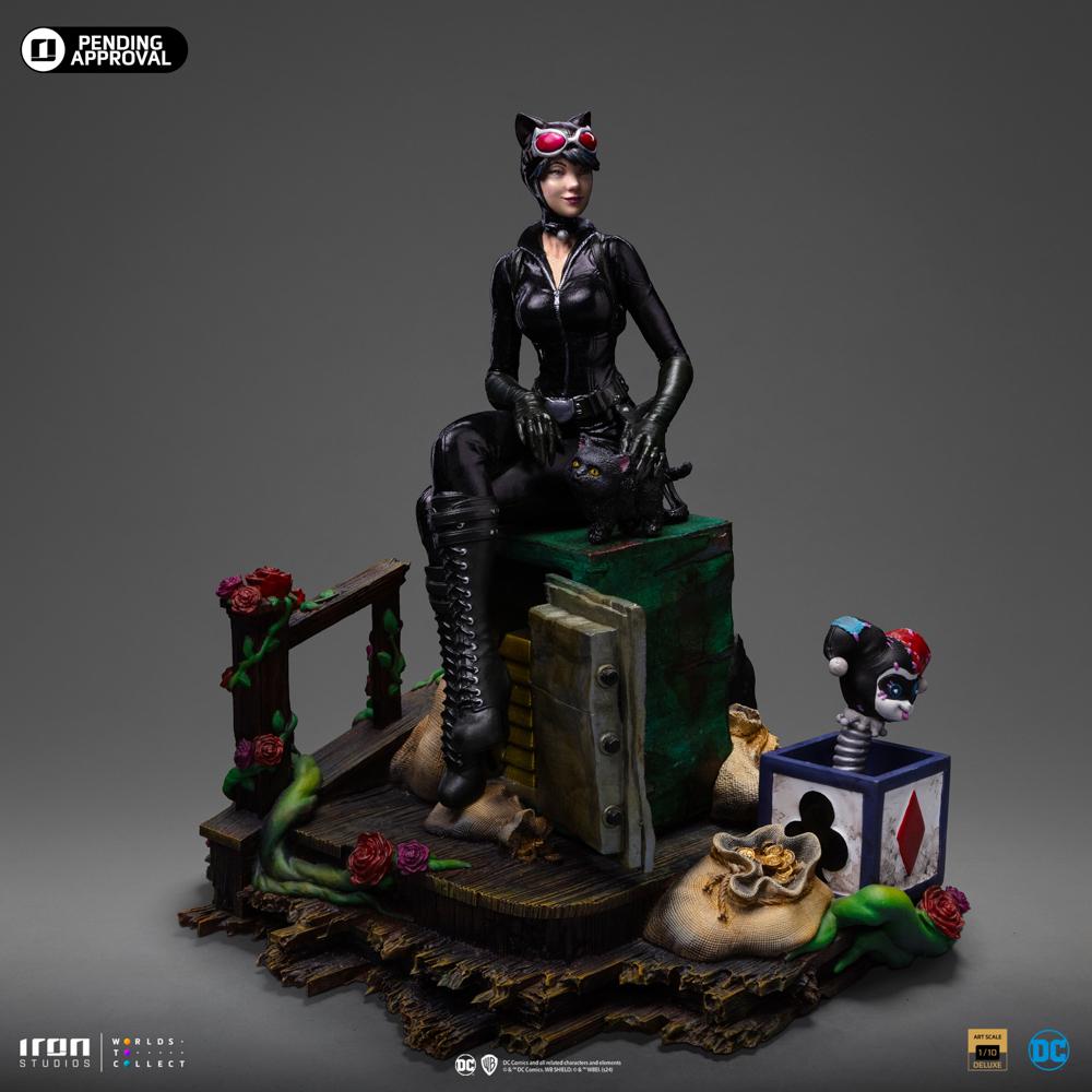 DC - Catwoman - Statuette Art Scale 1/10 Deluxe 21.5cm - 2