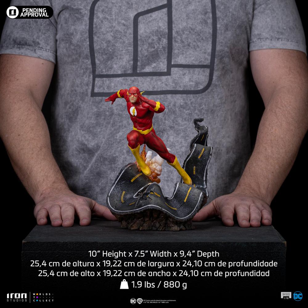 DC - Flash - Statue Art Scale 1/10 25.4cm - 6
