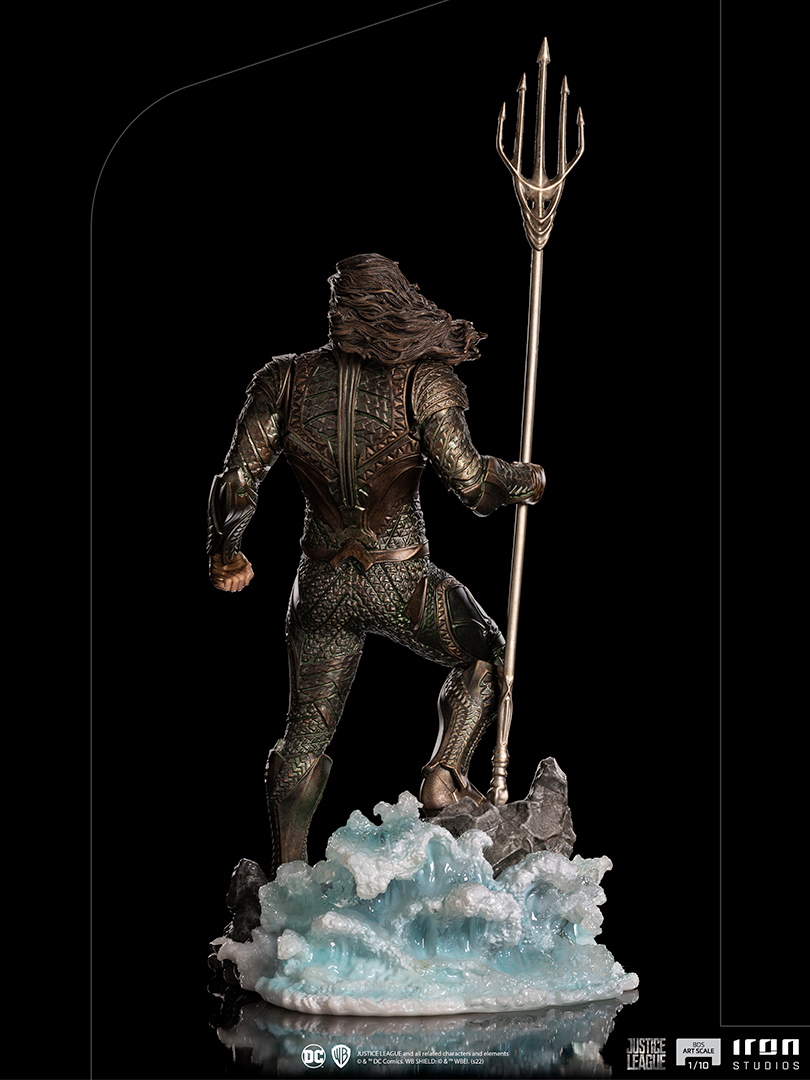 JUSTICE LEAGUE - Aquaman - Statuette BDS ArtScale 1/10 - 29cm_IMAGE_3