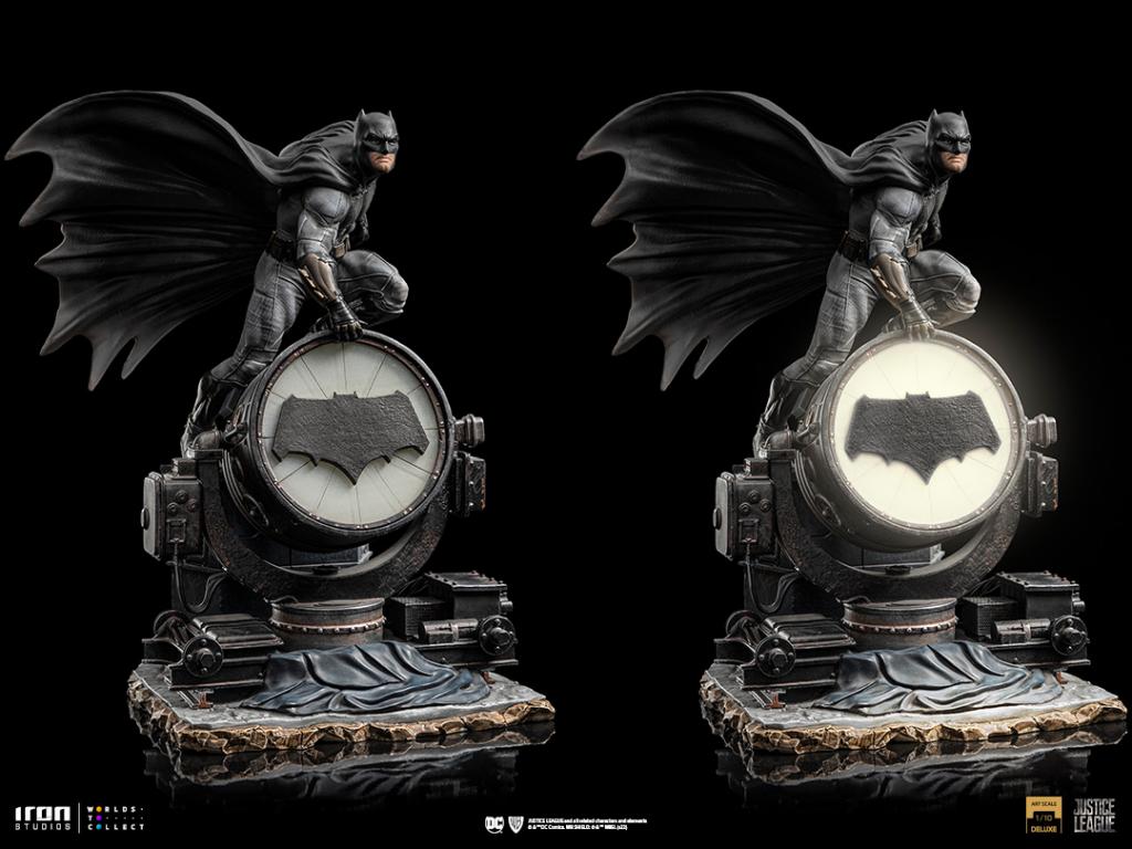 JUSTICE LEAGUE - Batman sur Batsignal - Statue ArtScale Del. 1/10 28cm - 5