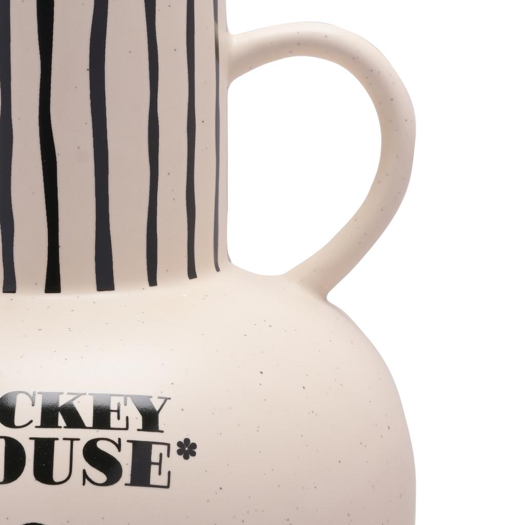 MICKEY - Shapes - Black&White - Vase Large Style Amphore avec Anses - 2