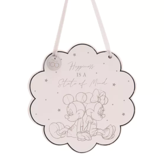 MICKEY & MINNIE - Plaque Décorative en Céramique - 2