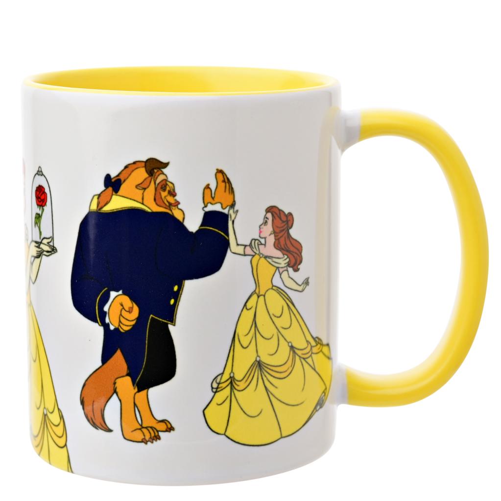 DISNEY - Belle - Mug Interieur Coloré - 325ml - 2