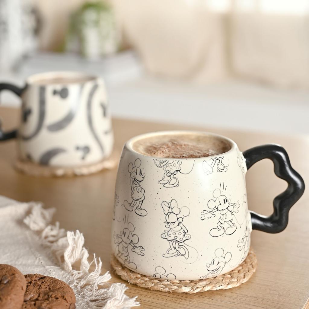 MICKEY & MINNIE - Shapes - Black&White - Mug 3D - 3