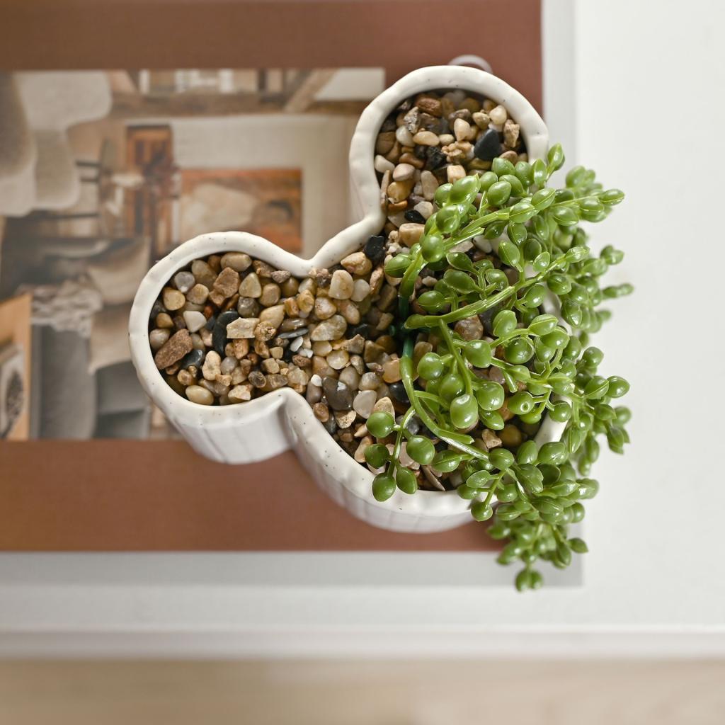 MICKEY - Shapes - Pot 3D + Fausse Plante - 4
