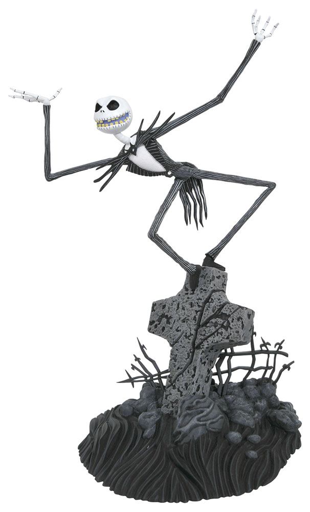 NIGHTMARE BEFORE CHRISTMAS - Jack Skellington - Statue Gallery 28cm_IMAGE_1