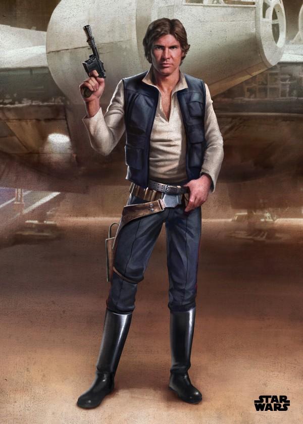 SW Star Wars Retro Collection 2019 Episode IV: A New Hope Han Solo