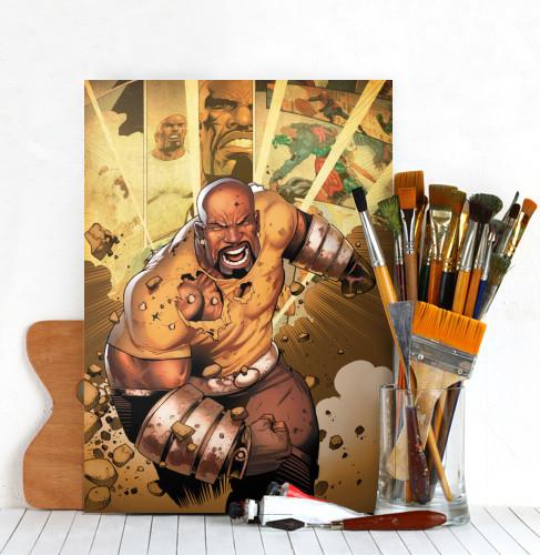 MARVEL ALL NEW - Magnetic Metal Poster 45x32 - Luke Cage (M) - 4