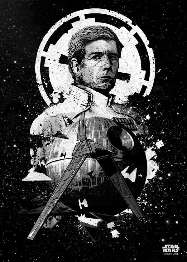 STAR WARS PILOTS - Magnetic Metal Poster 45x32 - Imperial Shuttle - 2