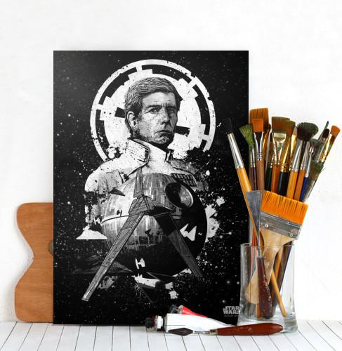 STAR WARS PILOTS - Magnetic Metal Poster 45x32 - Imperial Shuttle - 4
