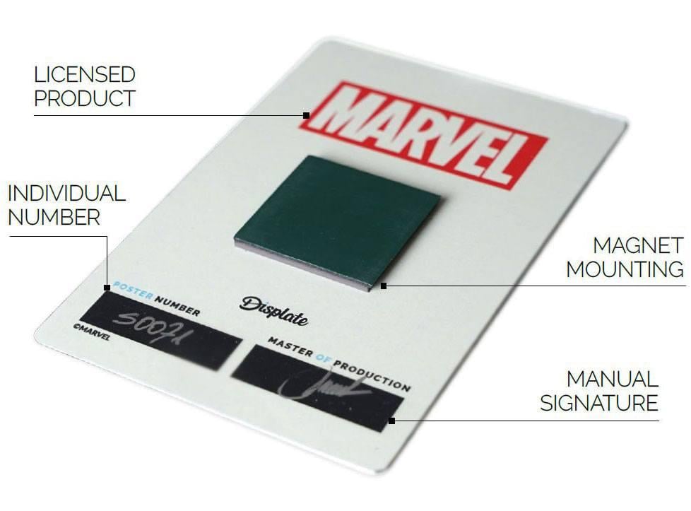 MARVEL ALL NEW - Magnetic Metal Poster 15x10 - Captain America (S) - 2